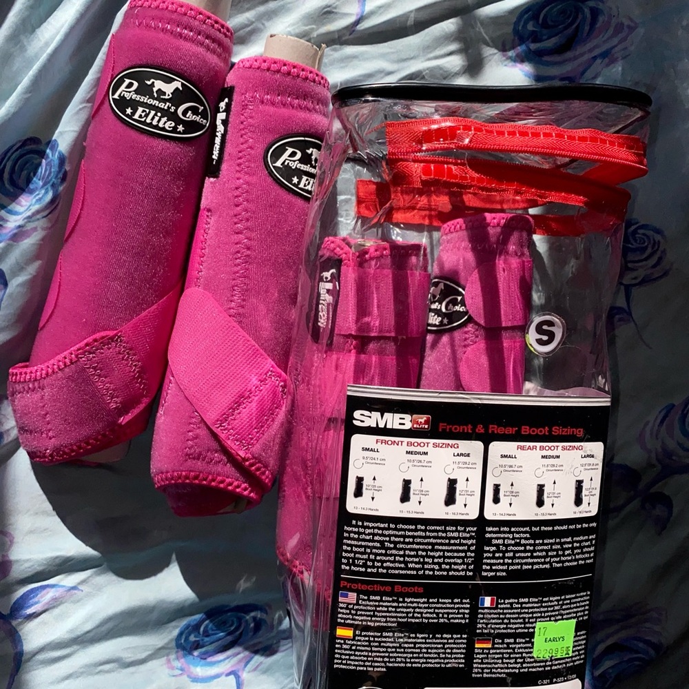 COPY - Brand new small raspberry PC splint boots